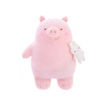 М'яка іграшка Хрю рожевий, 34 см оптом (код товара: 51413)