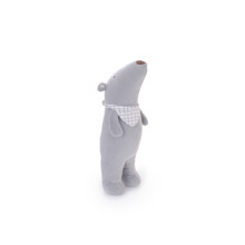 М'яка іграшка - подушка Мішутка сірий, 53 см оптом (код товара: 51418)