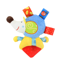 М'яка іграшка - прорізувач Блакитний їжачок (код товара: 51450)