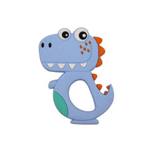 Прорезыватель Динозавр, голубой оптом (код товара: 51466)