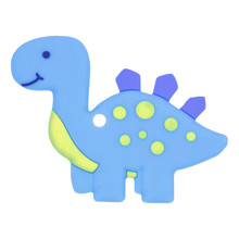 Прорезыватель Динозаврик, голубой оптом (код товара: 51558)