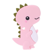 Прорезыватель Стегозавр, розовый оптом (код товара: 51538)