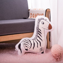 Мягкая игрушка - подушка Игривая зебра, 50см (код товара: 51656)