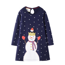 Платье для девочки Снеговичок (код товара: 51665)