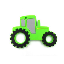 Прорезыватель Трактор, зелёный (код товара: 51610)