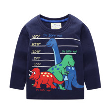Лонгслів для хлопчика Ріст динозаврів (код товара: 51726)