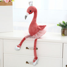 Мягкая игрушка - Фламинго-балерина, красный, 60см (код товара: 51854)