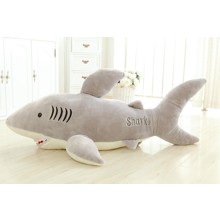 М'яка іграшка - подушка Плюшева акула, 76см оптом (код товара: 51850)