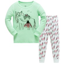 Пижама для девочки Девушка и единорог (код товара: 51909)