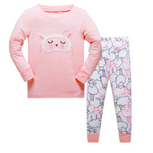 Пижама для девочки Маленькие овечки оптом (код товара: 51912)