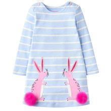 Плаття для дівчинки Рожеві зайці оптом (код товара: 52157)