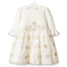 Платье для девочки Золотые бусинки (код товара: 52134)