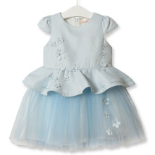 Сукня для дівчинки Симфонія квітів, блакитний (код товара: 52133)