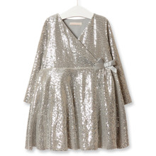 Сукня для дівчинки Диско, срібний оптом (код товара: 52219)