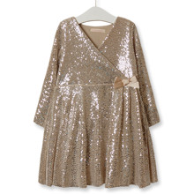 Сукня для дівчинки Диско, золотий оптом (код товара: 52221)