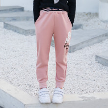 Штаны для девочки Модель, розовый оптом (код товара: 52406)