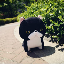 Мягкая игрушка Черный котенок, 30см оптом (код товара: 52646)