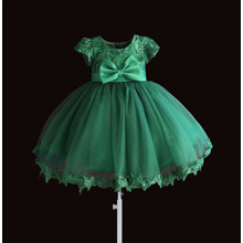 Платье для девочки Зеленый бант оптом (код товара: 52783)
