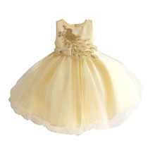 Платье для девочки Золотой павлин оптом (код товара: 52789)