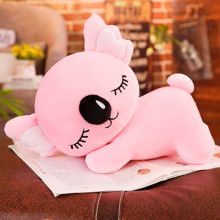 М'яка іграшка - подушка Сумчастий ведмедик, рожевий, 35см (код товара: 52878)