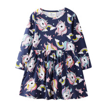 Плаття для дівчинки Різнокольорові єдинороги (код товара: 52980)