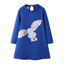 Платье для девочки Белая сова оптом (код товара: 52977)