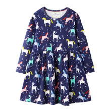 Платье для девочки Радужные единороги (код товара: 52983)