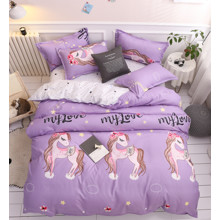 Комплект постельного белья My love unicorn (полуторный) (код товара: 53018)
