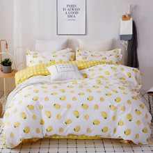Комплект постельного белья Lemon (двуспальный-евро) (код товара: 53279)