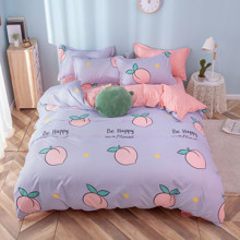 Комплект постельного белья Персик (двуспальный-евро) (код товара: 53278)