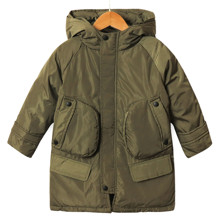 Куртка дитяча демісезонна Contrast, хакі оптом (код товара: 53256)