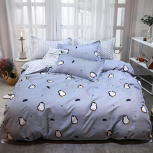 Комплект постельного белья Пингвин (двуспальный-евро) (код товара: 53324)