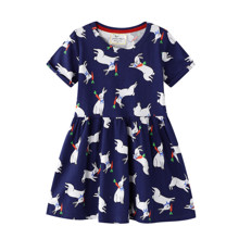 Платье для девочки Зайчишка с морковкой (код товара: 53732)