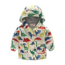 Куртка-ветровка для мальчика Поход динозавров оптом (код товара: 53870)