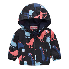 Куртка-ветровка для мальчика Веселые динозавры (код товара: 53883)