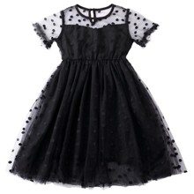 Платье для девочки Гармония, черный (код товара: 53838)