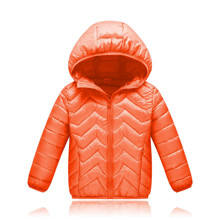 Куртка детская демисезонная Зигзаг, оранжевый оптом (код товара: 53984)