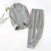 Піжама жіноча Горошинка, сірий (код товара: 54111)