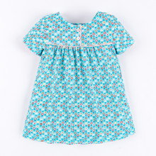 Платье для девочки Море цветов оптом (код товара: 54266)