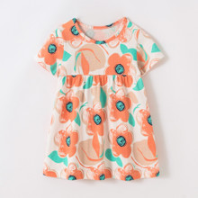 Платье для девочки Оранжевые цветы (код товара: 54278)