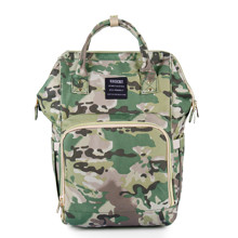 Сумка - рюкзак для мамы Хаки оптом (код товара: 54280)
