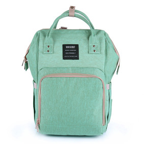 Сумка - рюкзак для мамы Зеленый