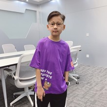 Футболка для мальчика Design core, фиолетовый оптом (код товара: 54788)