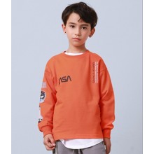Світшот для хлопчика NASA, помаранчевий оптом (код товара: 54802)