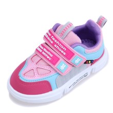 Кроссовки для девочки Светофор, розовый оптом (код товара: 55056)