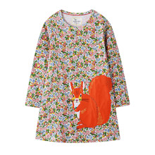 Платье для девочки Белочка оптом (код товара: 55021)