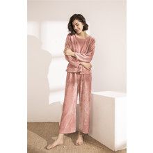 Пижама женская вельветовая Velvet luxury оптом (код товара: 55169)