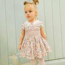 Платье для девочки Orange flowers оптом (код товара: 55248)