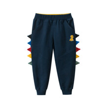 Штани для хлопчика сині Yellow dinosaur (код товара: 55230)