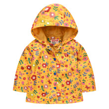 Куртка-вітрівка для дівчинки Квітник оптом (код товара: 55325)